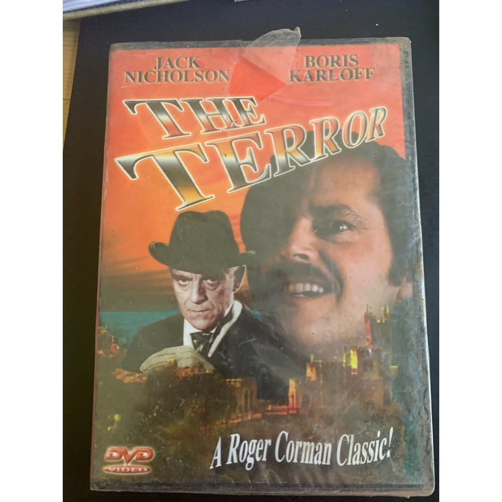 The Terror DVD Roger Corman Classic Jack Nicholson Boris Karloff Horror Movie